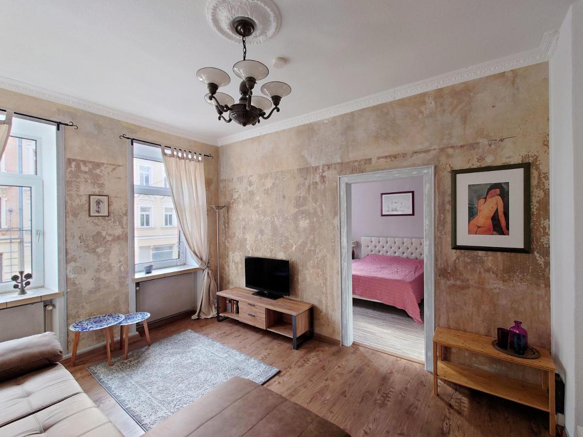 Apartamento Flat in neo country style aus Gründerzeit bis 6 Person Leipzig Exterior foto